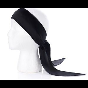 Satin hair edge scarfs